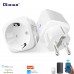 16A EU Smart Wifi Power Plug with Power Monitor Smart Home Wifi Wireless Socket Outlet Works with Alexa Google Home Tuya App