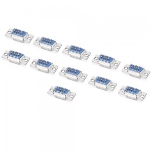 DB9 Female COM Serial Port Connector 10PCS