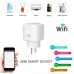 WiFi Smart Wireless Plug EU US UK Adaptor Remote Voice Control Power Energy Monitor Outlet Timer Socket for Alexa Google Home