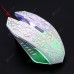 V3 Wired Mouse Crack Pattern RGB Light Adjustment DPI USB Laptop Computer Gaming Mice