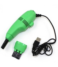 Computer Vacuum Mini USB Keyboard Cleaner Desktop Laptop Brush Dust Cleaning Kit