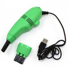 Computer Vacuum Mini USB Keyboard Cleaner Desktop Laptop Brush Dust Cleaning Kit