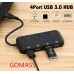 High-Speed Ultra-Thin USB 3.0 4-Port Hub One Drag Four USB3.0 Hub