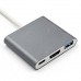 USB C HUB to HDMI Adapter for Macbook Pro/Air Thunderbolt 3 USB Type C Hub to HDMI 4K USB 3.0 Port USB-C Power