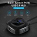 USB C HUB USB 3.0 HUB Multi USB Splitter 4 Port Type C HUB 2.0 USB-C Hab Multiple Type-C Hab Expander for PC