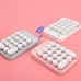 2.4G Wireless Keyboard Mini 18 Keys Numeric Keypad Computer Digital Keyboard For PC Accounting Tasks Pink Keyboard