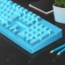 616 Wired Keyboard Mechanical Feel PBT Keycaps for Computer