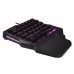 G92 Wired One-handed Gaming Keyboard USB Mini Luminous RGB Backlight Ergonomic Keyboard for PC Gamer