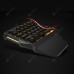 G92 Wired One-handed Gaming Keyboard USB Mini Luminous RGB Backlight Ergonomic Keyboard for PC Gamer