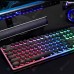 GX60 Punk Monochromatic Backlight Retro Wired Gaming Keyboard