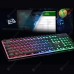 GX60 Punk Monochromatic Backlight Retro Wired Gaming Keyboard