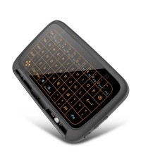 H18+ Backlight Full Panel Touch Mouse Mini Wireless Keyboard Android TV Box Computer Universal Win 10