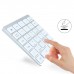 N960 Mini Wireless 28-key Numeric Keyboard Office Aluminum Bluetooth Wireless Charging Numeric Keypad