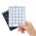 N960 Mini Wireless 28-key Numeric Keyboard Office Aluminum Bluetooth Wireless Charging Numeric Keypad