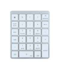 N960 Mini Wireless 28-key Numeric Keyboard Office Aluminum Bluetooth Wireless Charging Numeric Keypad