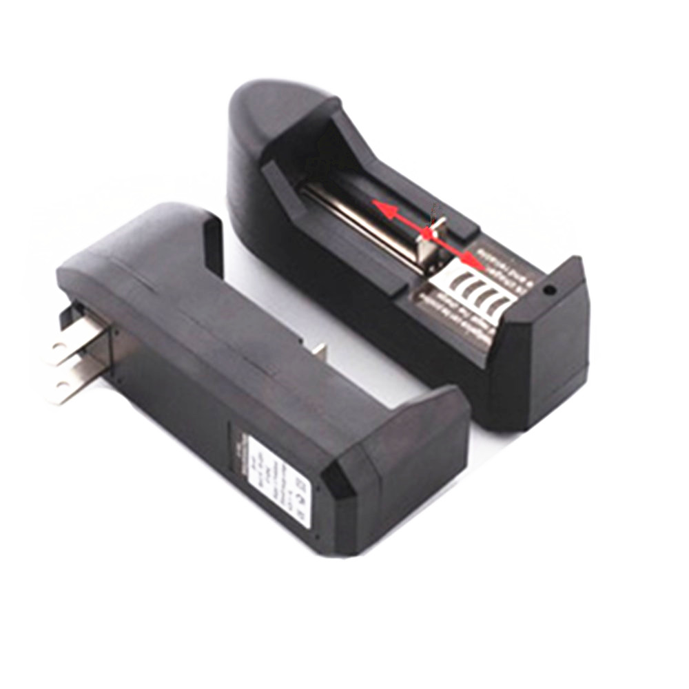 3.7V 18650 16340 14500 Li-Ion Rechargeable Battery Multi-Function Chargers - Black EU Plug