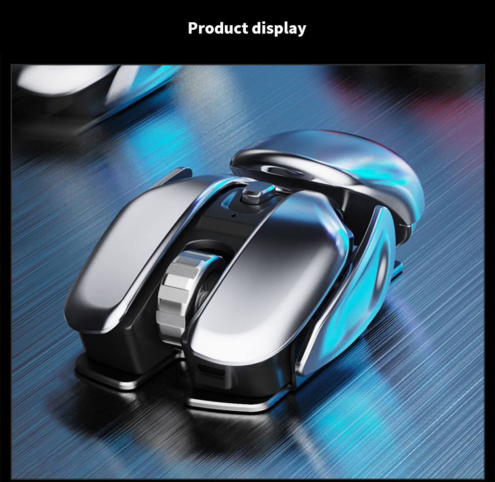 PX2 Metal 2.4G Electricity Wireless Mouse show