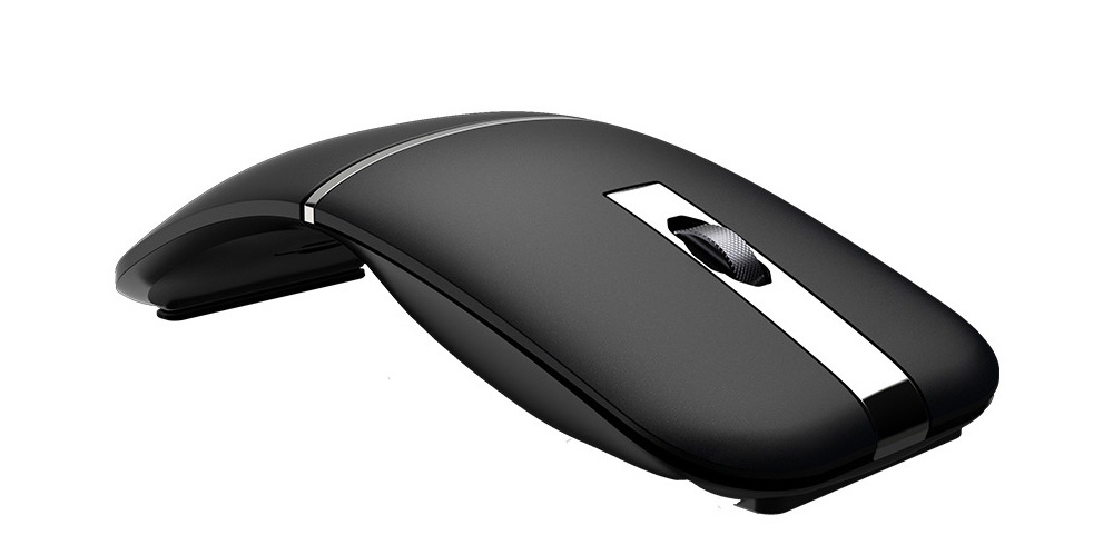 M9 Bluetooth Wireless Mouse - Black Dual Mode 2.4G+Bluetooth 5.0