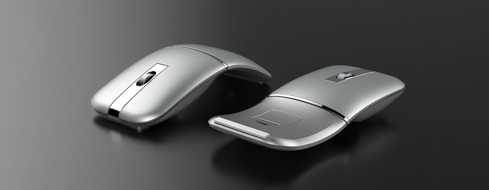 M9 Bluetooth Wireless Mouse - Black Dual Mode 2.4G+Bluetooth 5.0