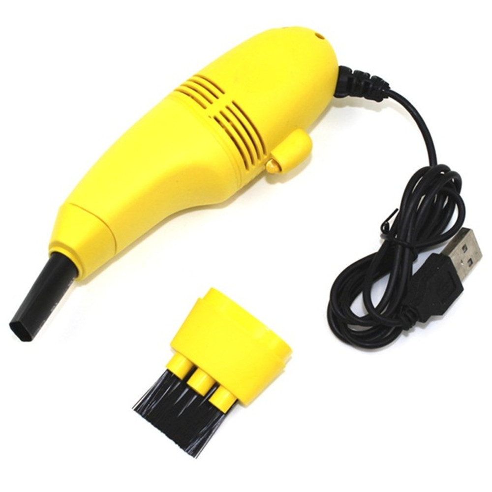 Computer Vacuum Mini USB Keyboard Cleaner Desktop Laptop Brush Dust Cleaning Kit