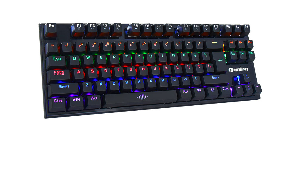 K28 Mechanical Wired Gaming Keyboard - Black